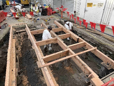 Genentech Building Shoring project