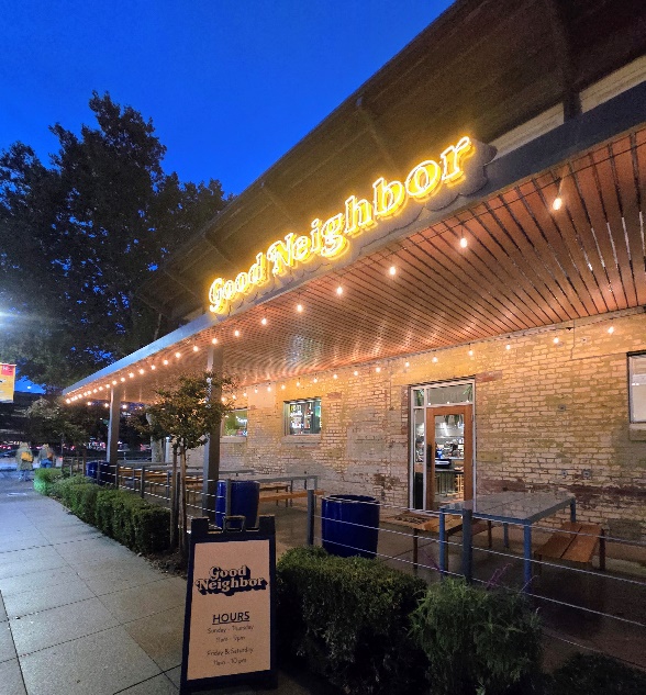 Good Neighbors Association Restaurant Canopy project
